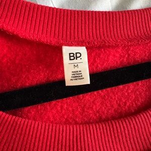 BP Vibrant Red Knit Top